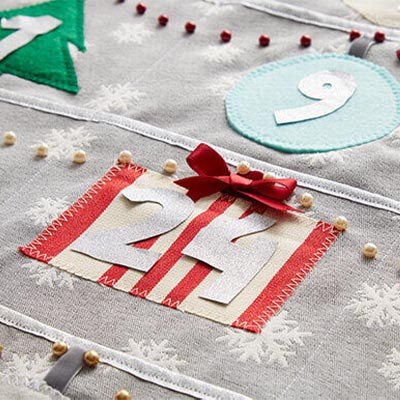 X-Calendário do Advento DIY
