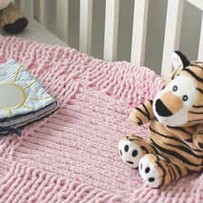 X-Tricotar manta de bebé