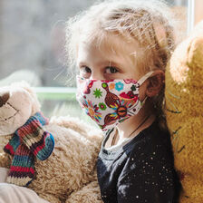 X-Costurar máscaras infantis