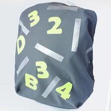 X-Instruções de costura para capa de chuva de mochila escolar