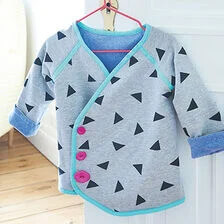 X-Molde de camiseta infantil para costura