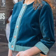 X-Molde de casaco curto para costura