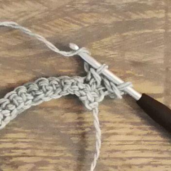 X-Crochê com varetas