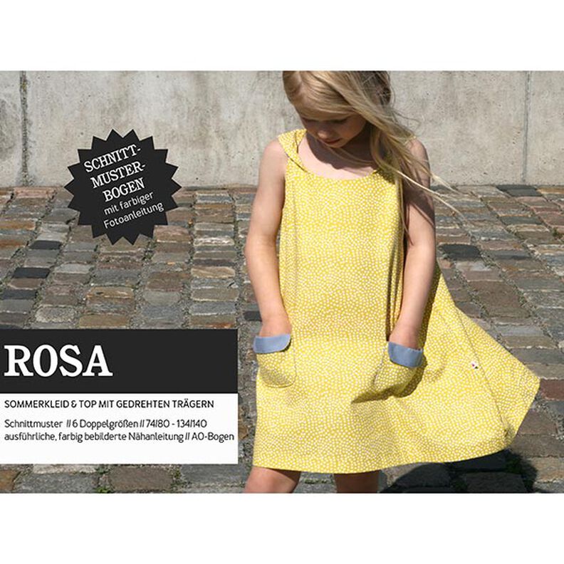 ROSA - Vestido e top com alças torcidas e bolsos, Studio Schnittreif  | 74 - 140,  image number 1