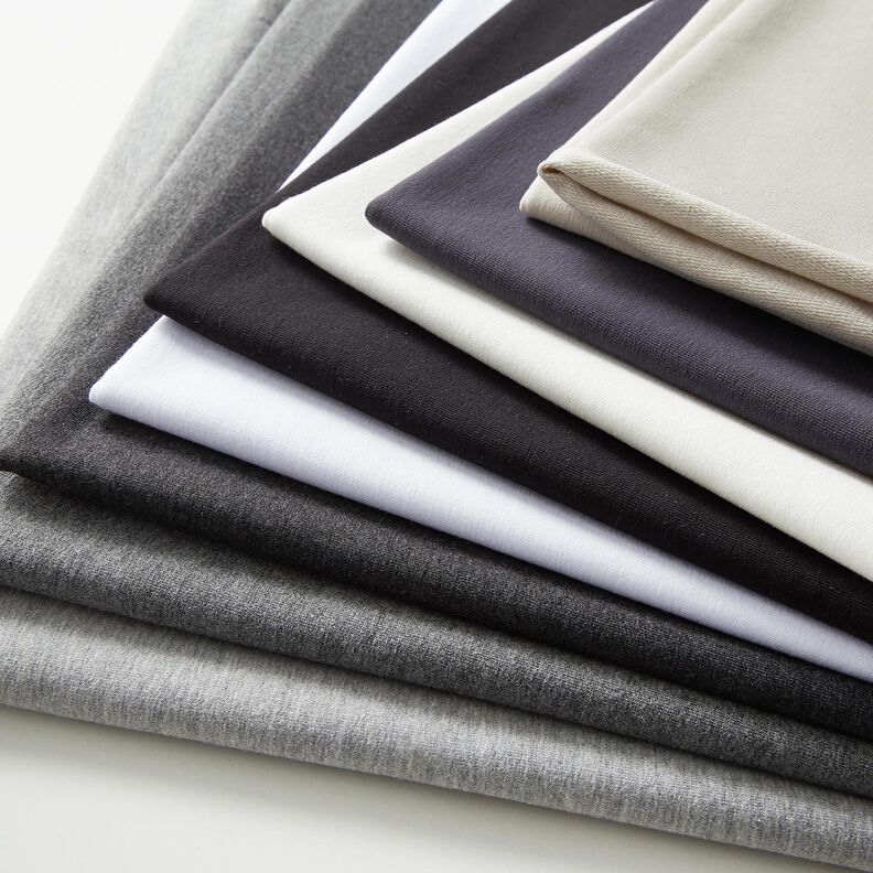 Terry francês simples liso – amarelo-baunilha,  image number 10