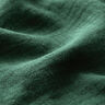 Musselina/ Tecido plissado duplo – verde escuro,  thumbnail number 3