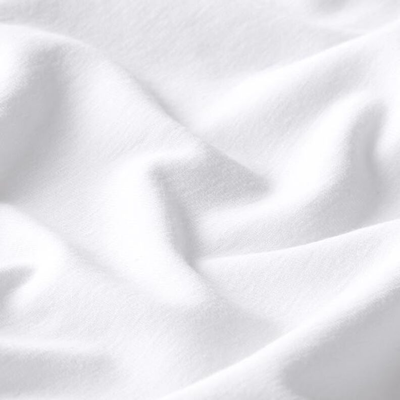 GOTS Jersey de algodão | Tula – branco,  image number 2
