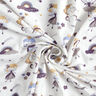 Jersey de algodão Fada, unicórnio e arco-íris – branco/azul ganga,  thumbnail number 4