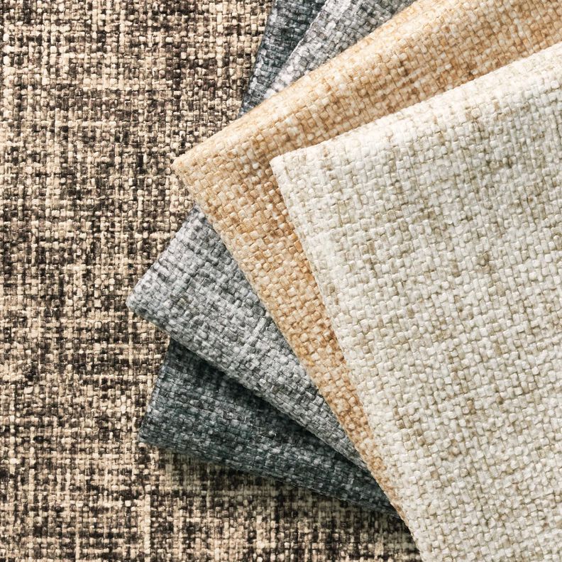 Tecido para estofos Veludo estampado – pedra cinzento,  image number 5