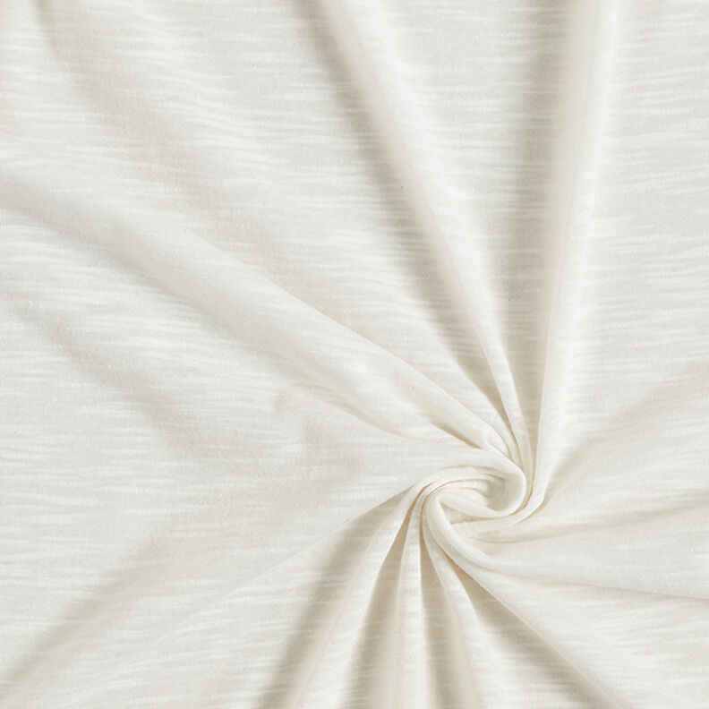 Jersey de viscose leve Textura – branco,  image number 1