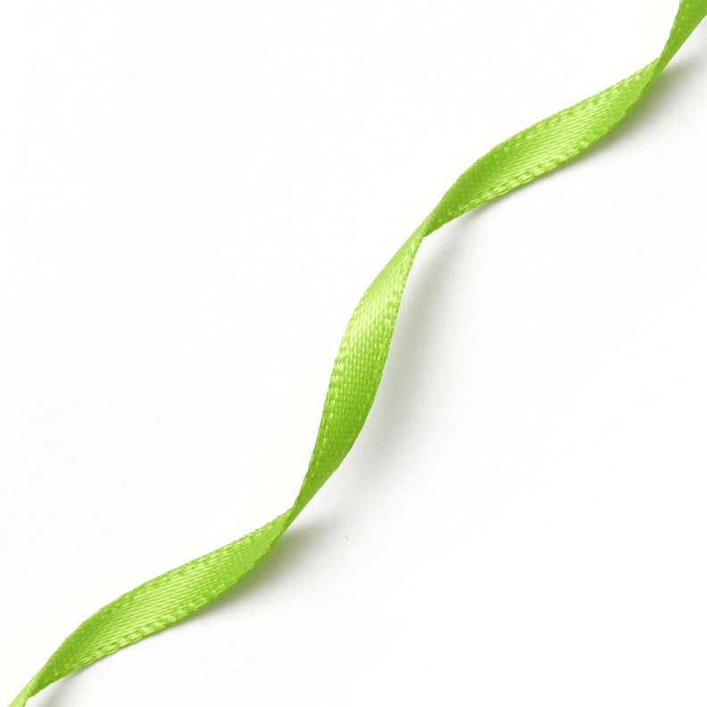Fita de cetim [3 mm] – verde maçã,  image number 3