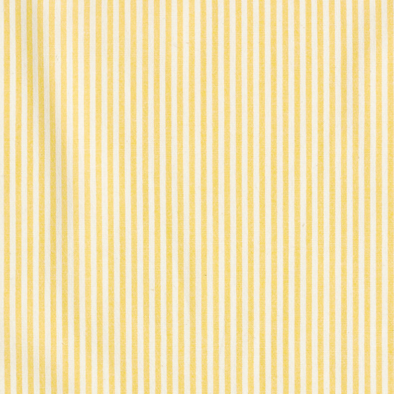 Mistura de viscose e algodão Riscas – amarelo-caril/branco sujo,  image number 1