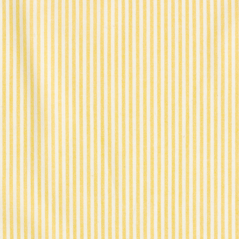 Mistura de viscose e algodão Riscas – amarelo-caril/branco sujo,  image number 1