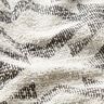 Malha boucl&eacute; chevron &ndash; preto/branco,  thumbnail number 3