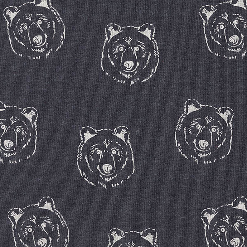 Sweatshirt cardada Urso – azul-noite/cinzento claro,  image number 1
