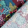 Tecido de algodão cretone pássaros num campo de flores – azul-noite,  thumbnail number 4