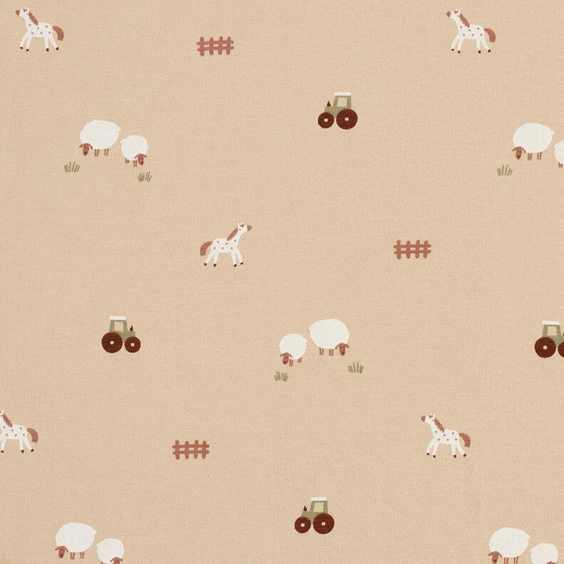 Jersey de algodão Quinta – amêndoa,  image number 1