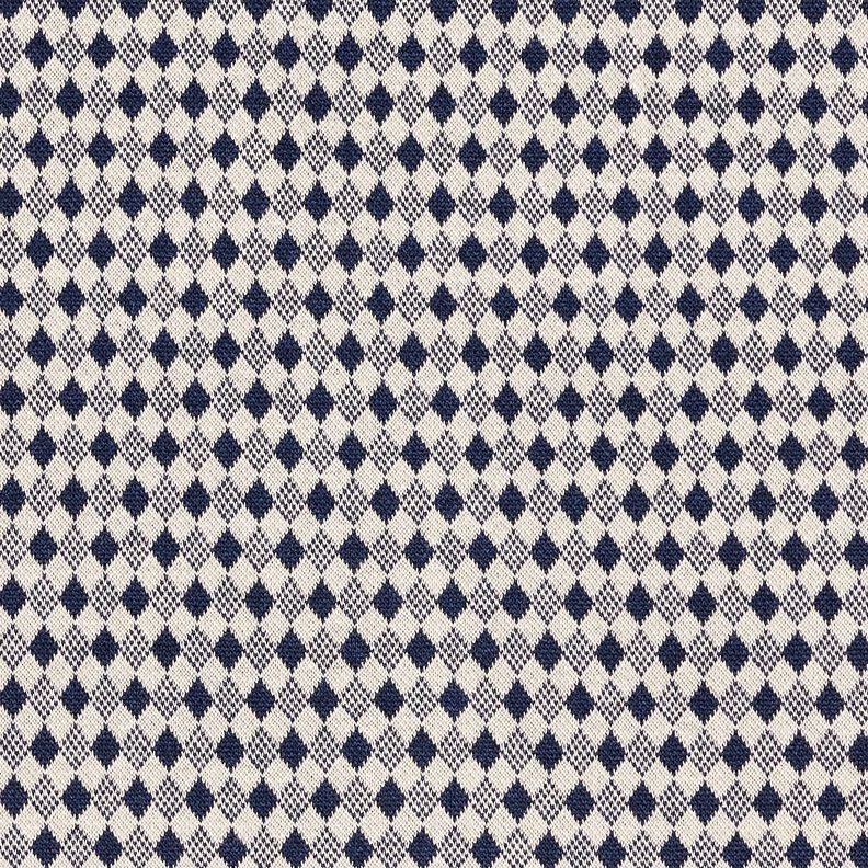 Jersey Romanit Mini losangos – bege claro/azul-marinho,  image number 1