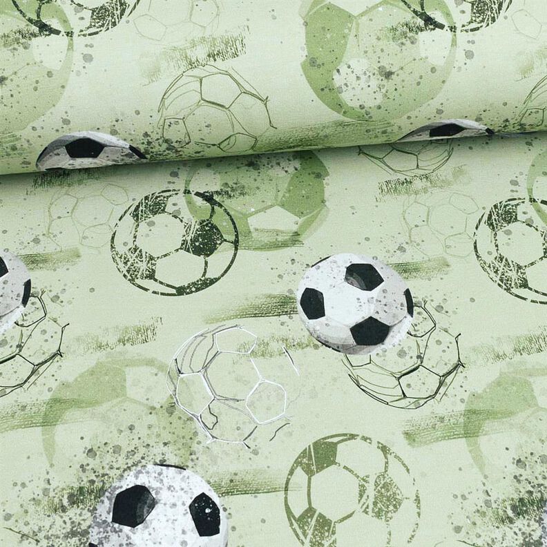 Jersey de algodão Bola de futebol Goals | Glitzerpüppi – verde-pinheiro,  image number 2