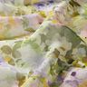 Chiffon Mar de flores recicladas – púrpura média/verde lima,  thumbnail number 2