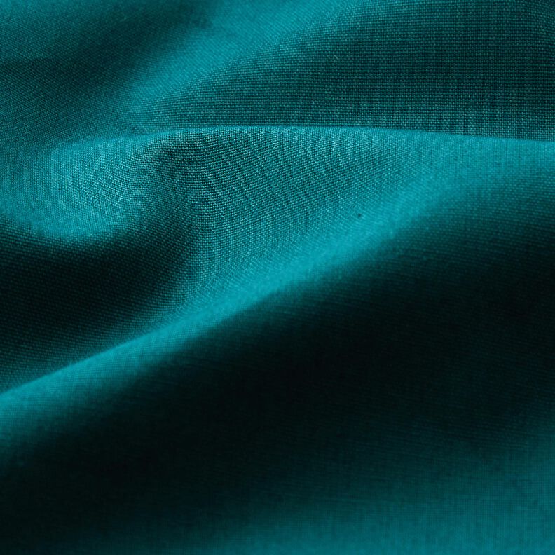 Popelina de algodão Liso – pinheiro azul,  image number 2
