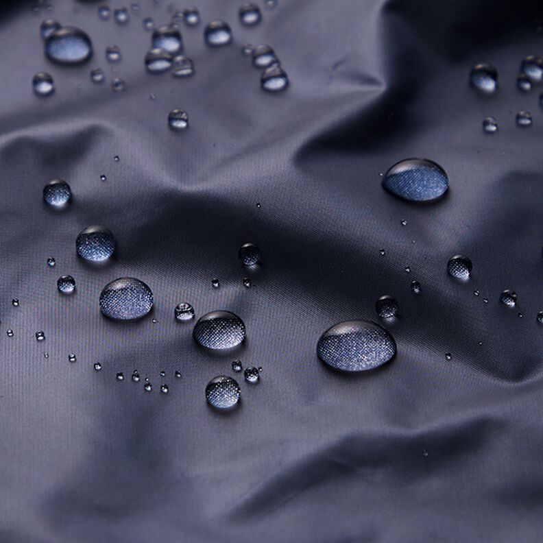 Tecido para casacos impermeável ultraleve – azul-marinho,  image number 5