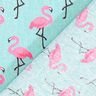 Cretone Flamingo 3 – turquesa,  thumbnail number 3