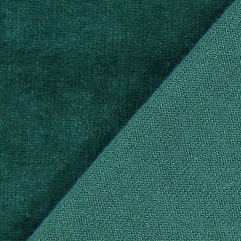 Tecido aveludado Nicki Liso – verde escuro,  image number 3