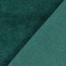 Tecido aveludado Nicki Liso – verde escuro,  thumbnail number 3
