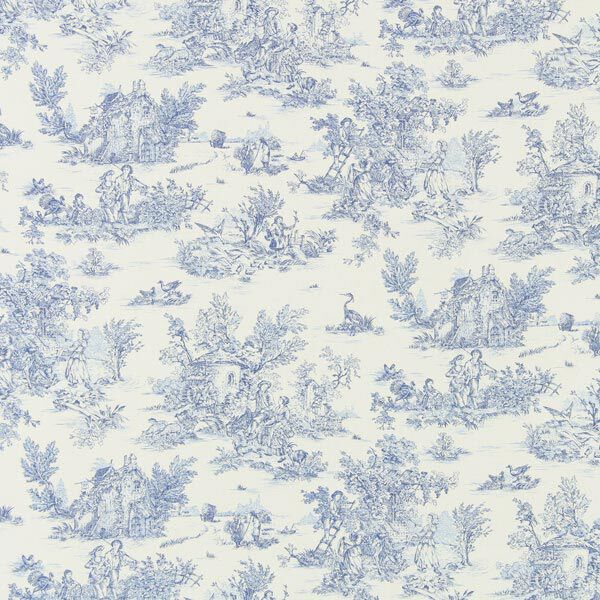Tecido de algodão Mini Pastorale 280 cm – azul,  image number 1