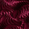 Veludo Stretch Ondas em relevo – bordô,  thumbnail number 2