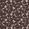 Jersey de algod&atilde;o Millefleurs &ndash; castanho escuro,  thumbnail number 1