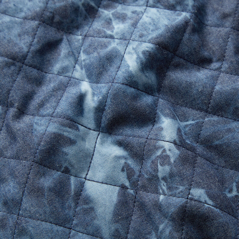 Tecido acolchoado Chambray Batique – azul ganga,  image number 2