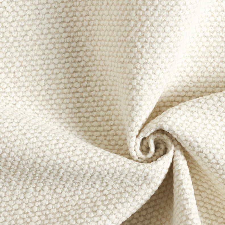 Tecido para exteriores Aparência Bouclé – creme,  image number 1