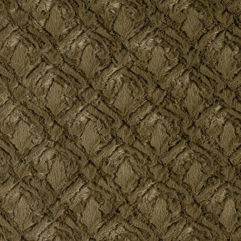 Pelo artificial Padrão losangos – caqui,  image number 1