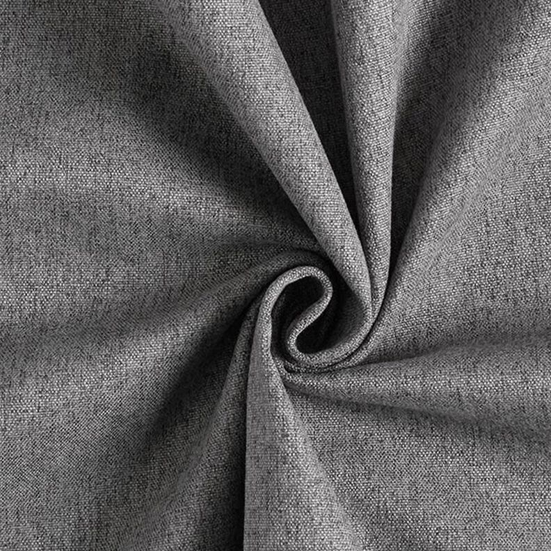 Tecido para estofos Melange fina – cinzento escuro,  image number 1
