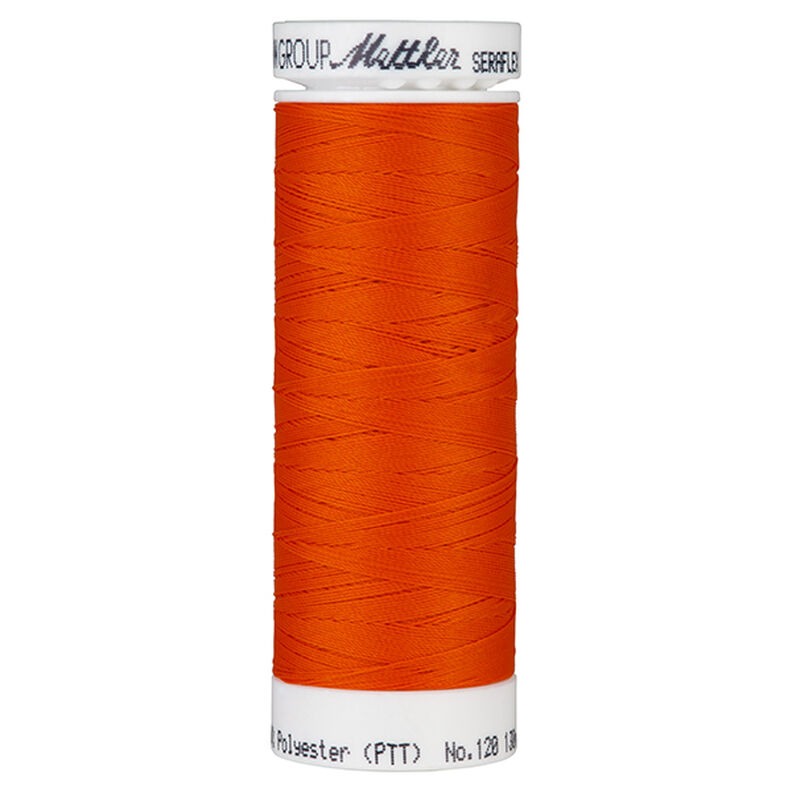 Linha de coser Seraflex para costuras elásticas (0450) | 130 m | Mettler – laranja,  image number 1