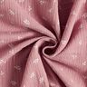 Musselina/ Tecido plissado duplo Ramo – rosa-velho escuro/branco,  thumbnail number 3
