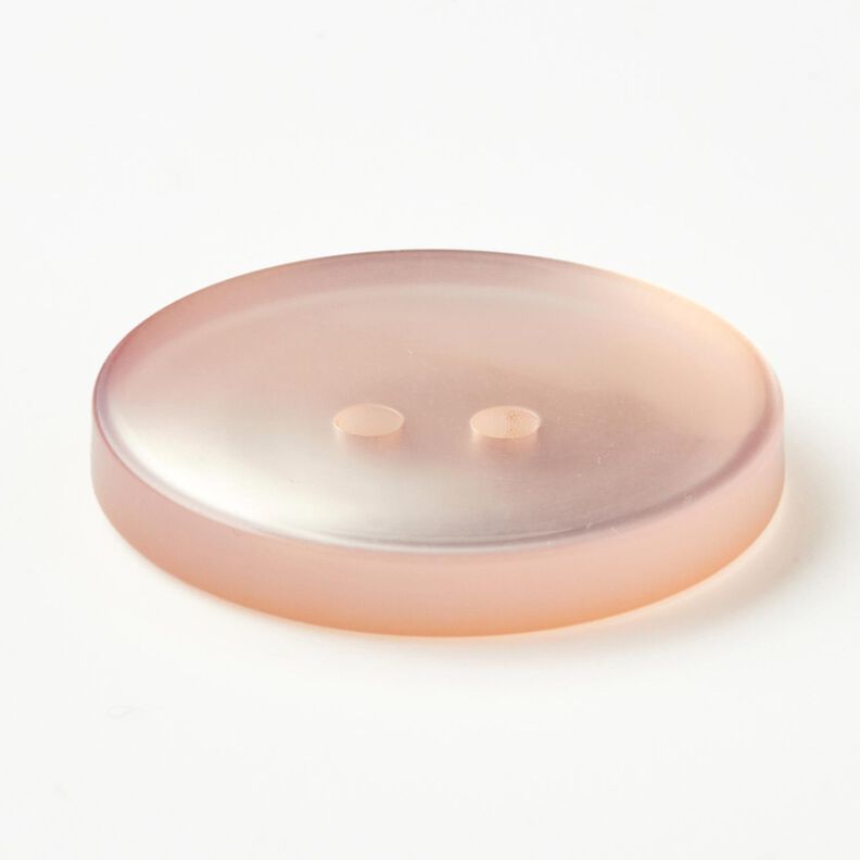 Botão de 2 furos brilhante [Ø 25 mm] – rosé,  image number 2