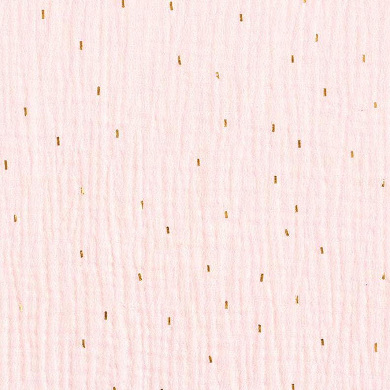 Musselina Estampado prateado Retângulo | by Poppy – rosé,  image number 1