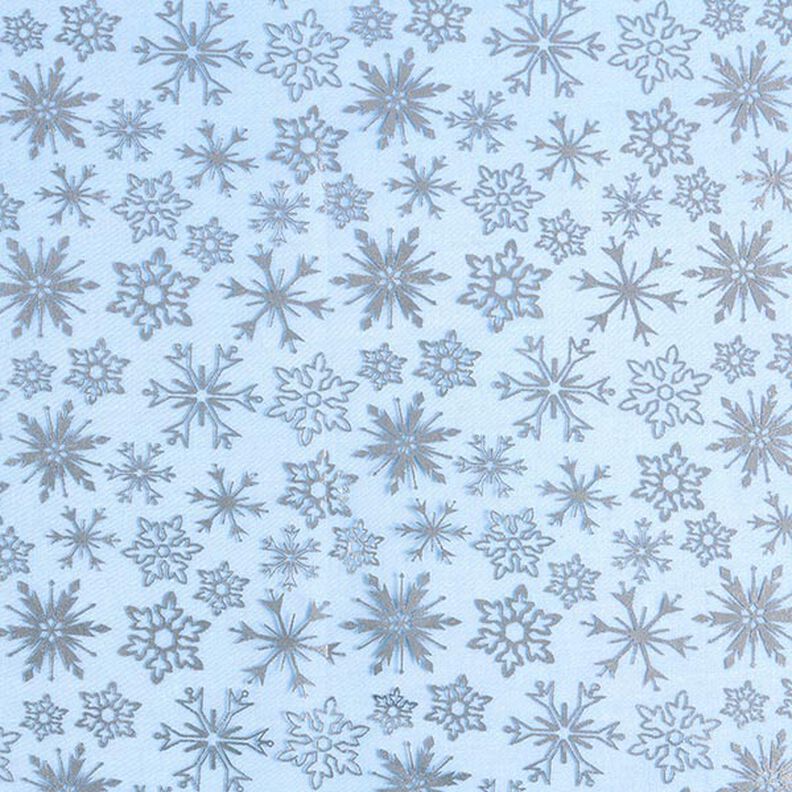 Organza Flocos de neve – azul claro,  image number 1