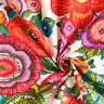 Tecido de algodão Cretone  Floral – vermelho,  thumbnail number 3