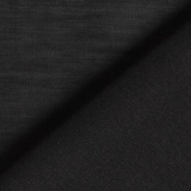 Tecido de algodão e seda super leve Voile – preto,  image number 3