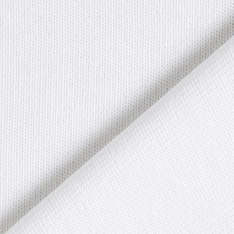 Tecido de malha de algodão – branco,  image number 3