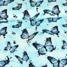 Jersey de algodão Butterfly Splashes | Glitzerpüppi – azul-gelo,  thumbnail number 2