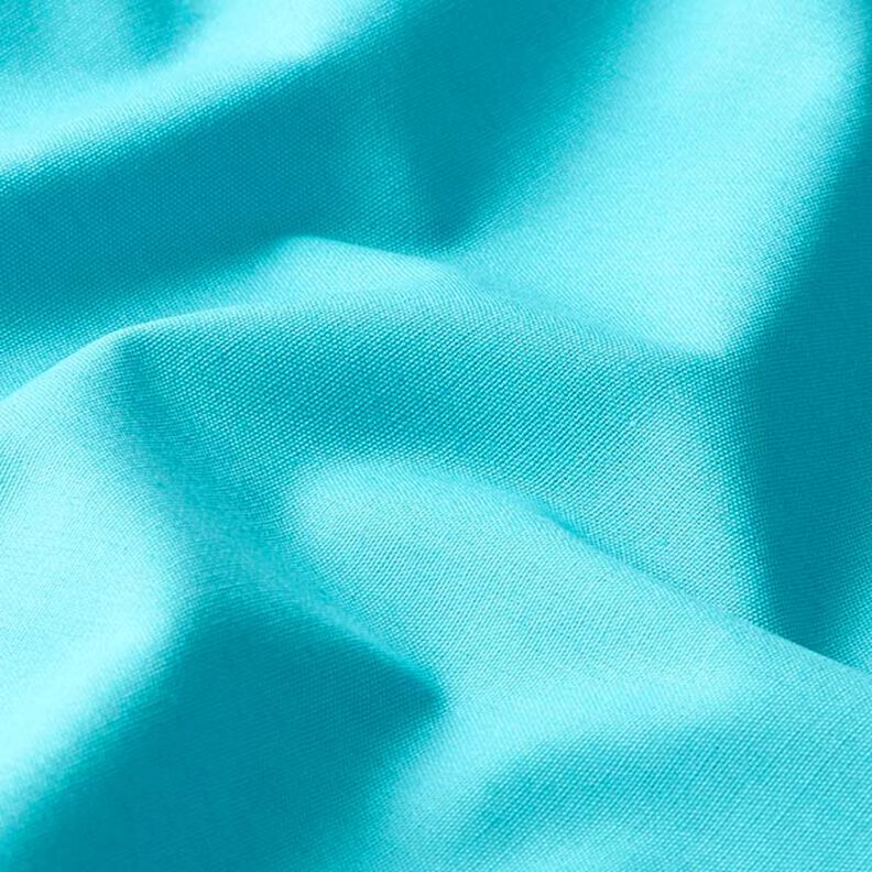 Popelina de algodão Liso – turquesa claro,  image number 2