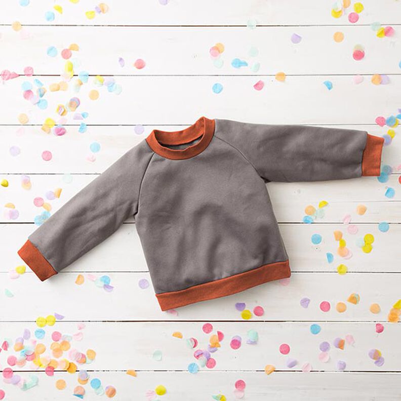 Tecido para bordas liso &ndash; terracota,  image number 6