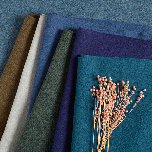 Lã grossa pisoada – azul ganga,  image number 6