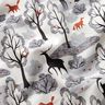 Sweatshirt cardada Animais da floresta abstratos Impressão Digital – cinzento-névoa,  thumbnail number 2