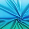 Cetim Gradação de cor Arco-íris – azul/verde,  thumbnail number 3